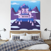 Fantasieburg mit Leinwand (Insitu (Schlafzimmer))