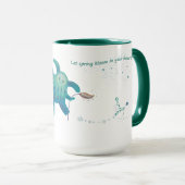 Fantasiecharakter "Lass Frühlingsblüte in deinem H Tasse (VorderseiteRechts)