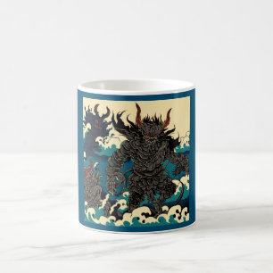 Fantasiedempfone - Holzschnitt 1 Kaffeetasse