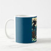 Fantasiedempfone - Holzschnitt 1 Kaffeetasse (Links)