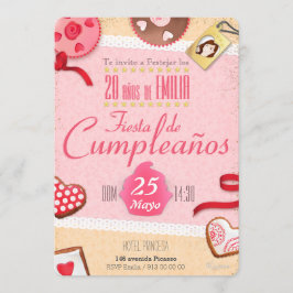 Fantasiedesigner-Delikatesse Einladung