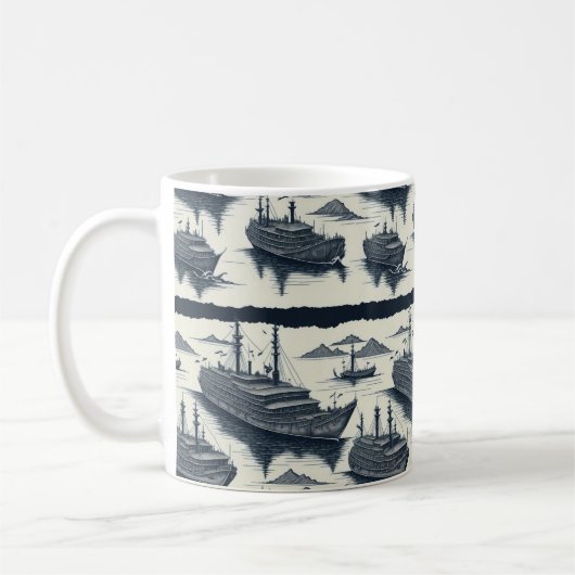 Fantasieflotte Kaffeetasse (Links)