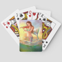 Fantasiefrau spielt Geige