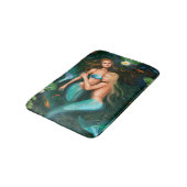 Fantasiefürstendamme im See Bath Mat Badematte (Schrägansicht)