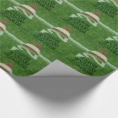 Fantasiefußball Geschenkpapier (Ecke)