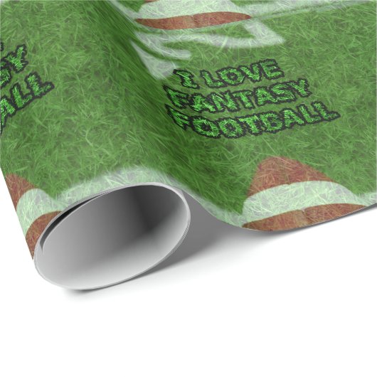 Fantasiefußball Geschenkpapier (Rolleneckpunkt)