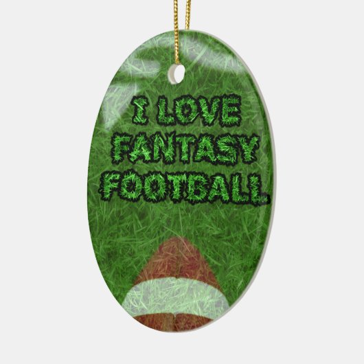 Fantasiefußball Keramikornament (Links)