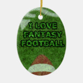 Fantasiefußball Keramikornament (Vorne)