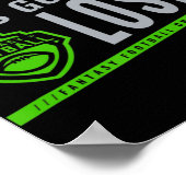 Fantasiefußball, von dem Sie dachten, ich würde ve Poster (Ecke)