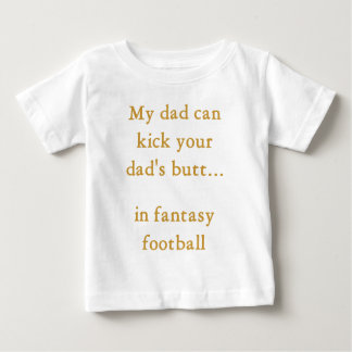 Fantasiefußballvati Baby T-shirt