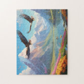 Fantasiegebirge Puzzle (Vertikal)