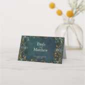 Fantasiegeklappte Platzkarte (Rückseite)