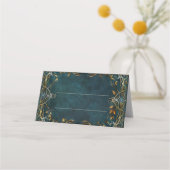 Fantasiegeklappte Platzkarte (Vorderseite)