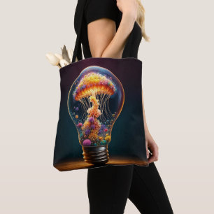 Fantasieglas Glühbirne Wasserleuchten Kreativität Tasche