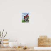 Fantasiehaus Poster (Küche)