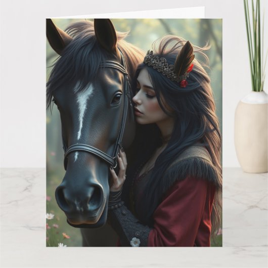 Fantasiekarte Dankeskarte (Vorderseite)