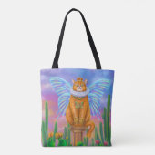 Fantasiekatzenkatze Tasche (Rückseite)