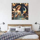 Fantasiekunstlerin Tarot Leinwanddruck (Insitu (Schlafzimmer))