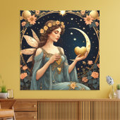 Fantasiekunstlerin Tarot Leinwanddruck (Insitu (Wohnzimmer))