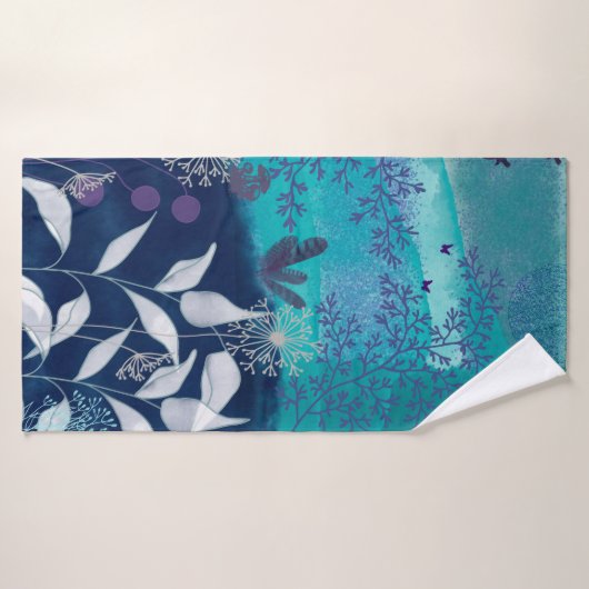 Fantasielandschaft Badehandtuch (Badehandtuch)