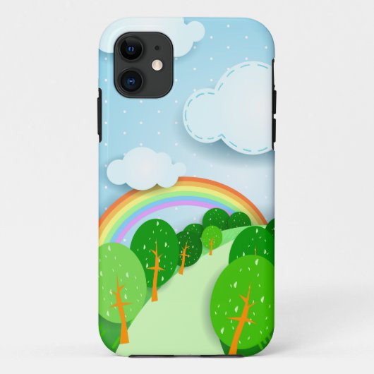 Fantasielandschaft, iPhone-Gehäuse Case-Mate iPhone Hülle (Rückseite)
