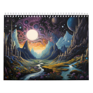 Fantasielandschaft Kalender