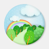 Fantasielandschaft, Magnet (Vorne)