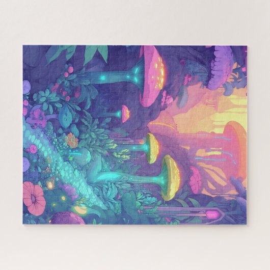 Fantasielandschaft Puzzle (Horizontal)