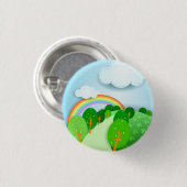 Fantasielandschaft, Schaltfläche Button (Vorne & Hinten)
