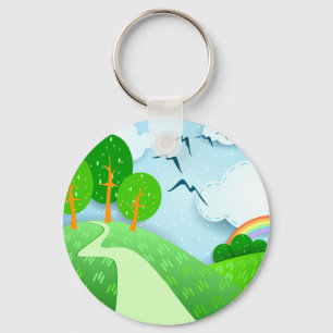 Fantasielandschaft, Schlüsselanhänger