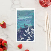 Fantasielandschaft Serviette (Beispiel)