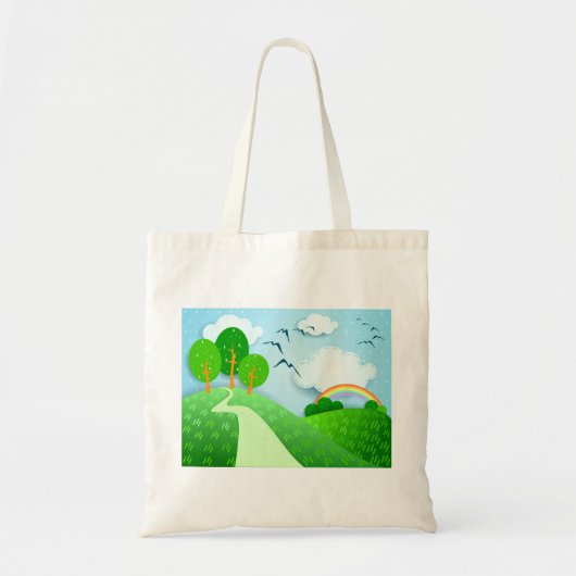 Fantasielandschaft, Tasche (Vorne)