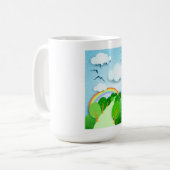 Fantasielandschaft, Tasse (Vorderseite Links)