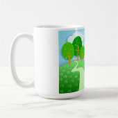 Fantasielandschaft, Tasse (Links)