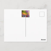 Fantasielandschaft, tropisch und verträumt postkarte (Rückseite)