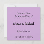 Fantasielandschaft, tropisch und verträumt save the date (Rückseite)