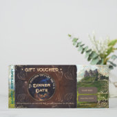 Fantasielandschaft Vintager romantischer Geschenkg (Stehend Vorderseite)