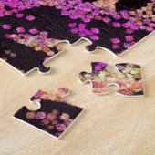 Fantasiemagischer Unicorn-abstrakte Kunst Puzzle (Seite)