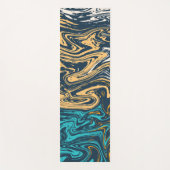 Fantasiemarmor Yogamatte (Vorderseite)