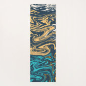 Fantasiemarmor Yogamatte (Rückseite)