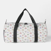 Fantasiemond-Sternenmuster Duffle Bag (Rückseite)