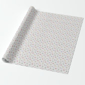 Fantasiemond-Sternenmuster Geschenkpapier (Ungerollt)