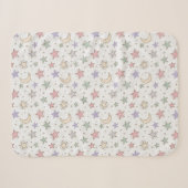 Fantasiemond-Sternenmuster Sherpadecke (Vorderseite (Horizontal))