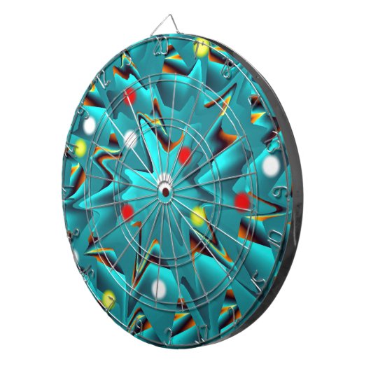 Fantasiemuster azul dartscheibe (Vorderseite rechts)