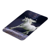 Fantasiepferde: Einhorn Magnet (Linke Seite)