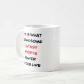 Fantasiesportler, phantastisch kaffeetasse (Vorderseite Links)