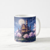 Fantasiestadt und Schloss Kaffeetasse (VorderseiteRechts)