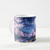 Fantasiestadt und Schloss Kaffeetasse (Vorderseite Links)