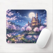 Fantasiestadt und Schloss Mousepad (Mit Mouse)