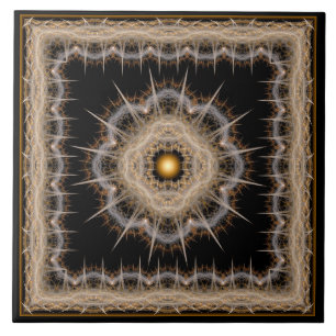 Fantasiesterne mit Widerhakenmuster Fliese